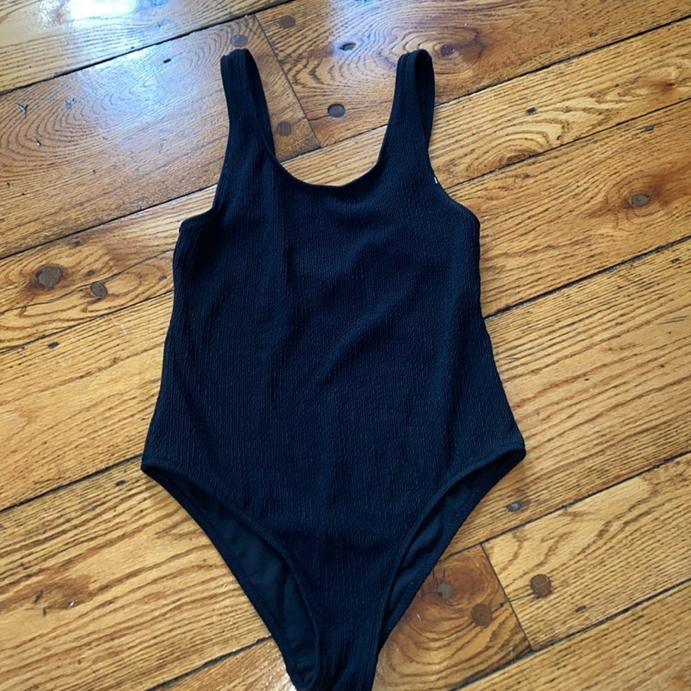 Primark black size 8 one piece